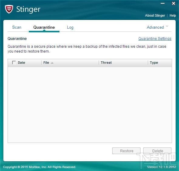 McAfee AVERT Stinger,McAfee,麦咖啡
