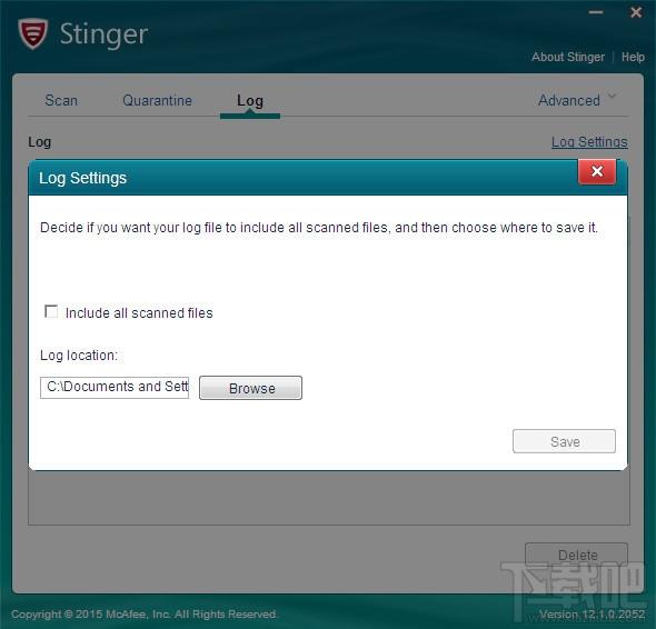 McAfee AVERT Stinger,McAfee,麦咖啡
