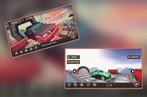 不可能的轨道真实的汽车特技最新版下载,不可能的轨道真实的汽车特技,驾驶游戏,模拟游戏