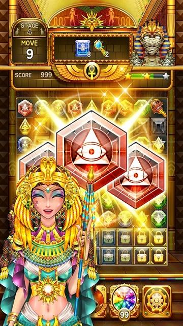Jewels Pharaoh Puzzle官方版下载,jewelspharaohpuzzle,拼图游戏,匹配游戏