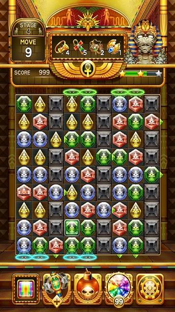 Jewels Pharaoh Puzzle官方版下载,jewelspharaohpuzzle,拼图游戏,匹配游戏